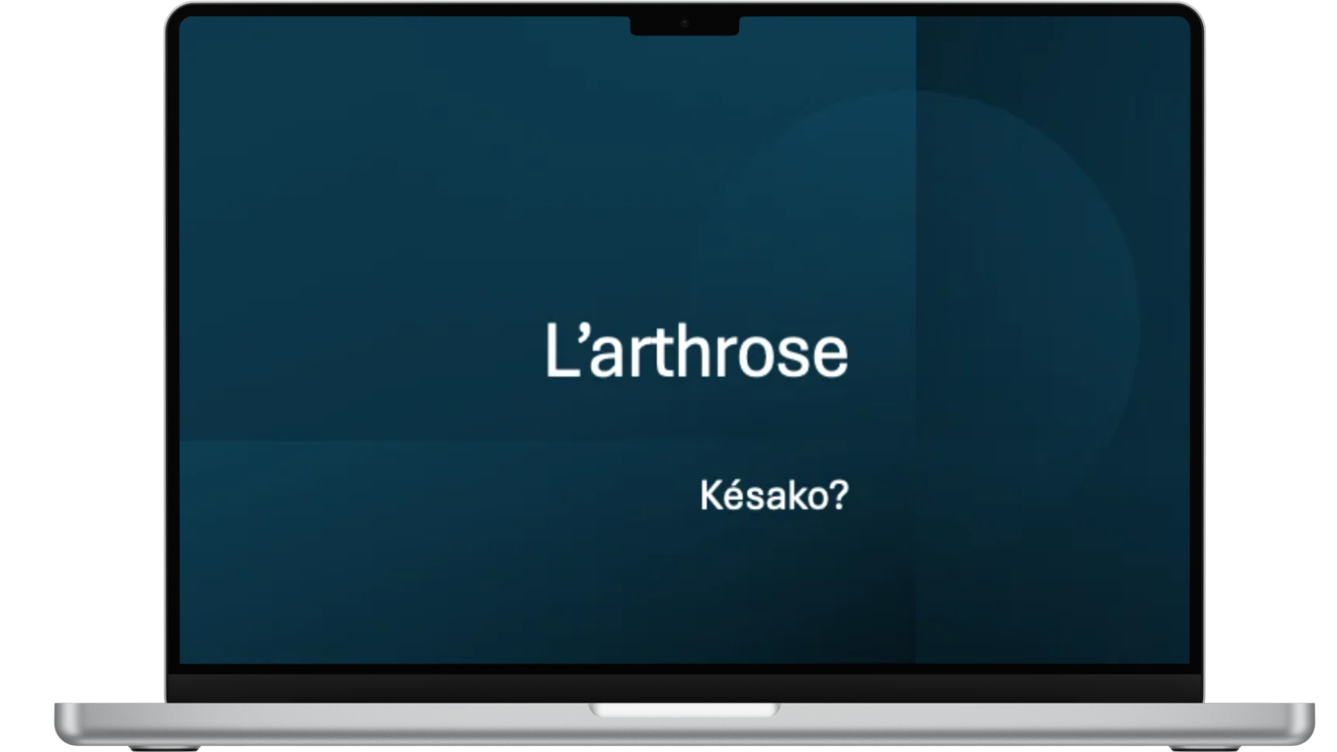 atelier de présentation de l'arthrose physiothérapie Sierre Team Rehab
