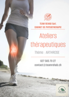 Atelier thérapeutique spécial ARTHROSE